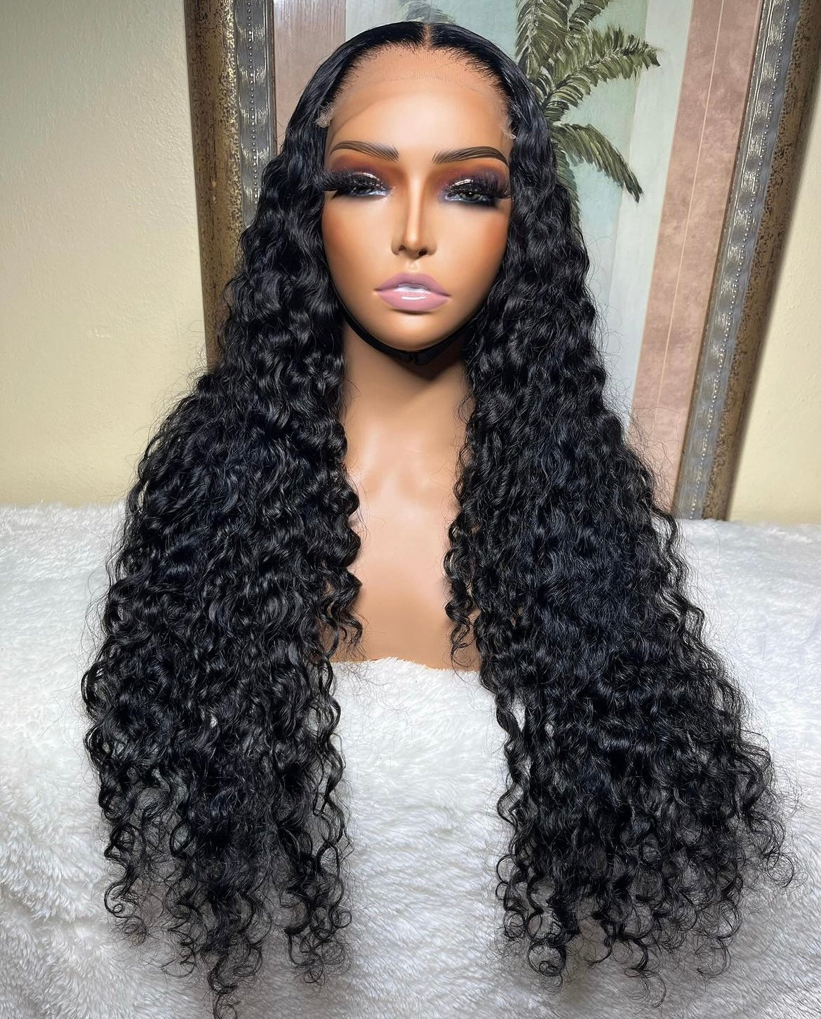 VIRGIN ISLAND CURLY 5x5 HD GLUELESS CLOSURE UNIT