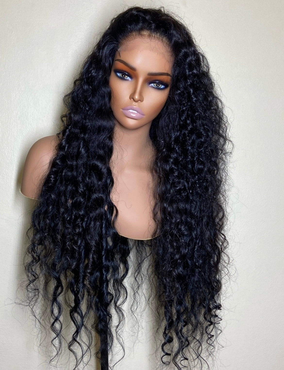 RAW INDIAN CURLY 5x5 HD GLUELESS UNIT CUSTOM ORDER