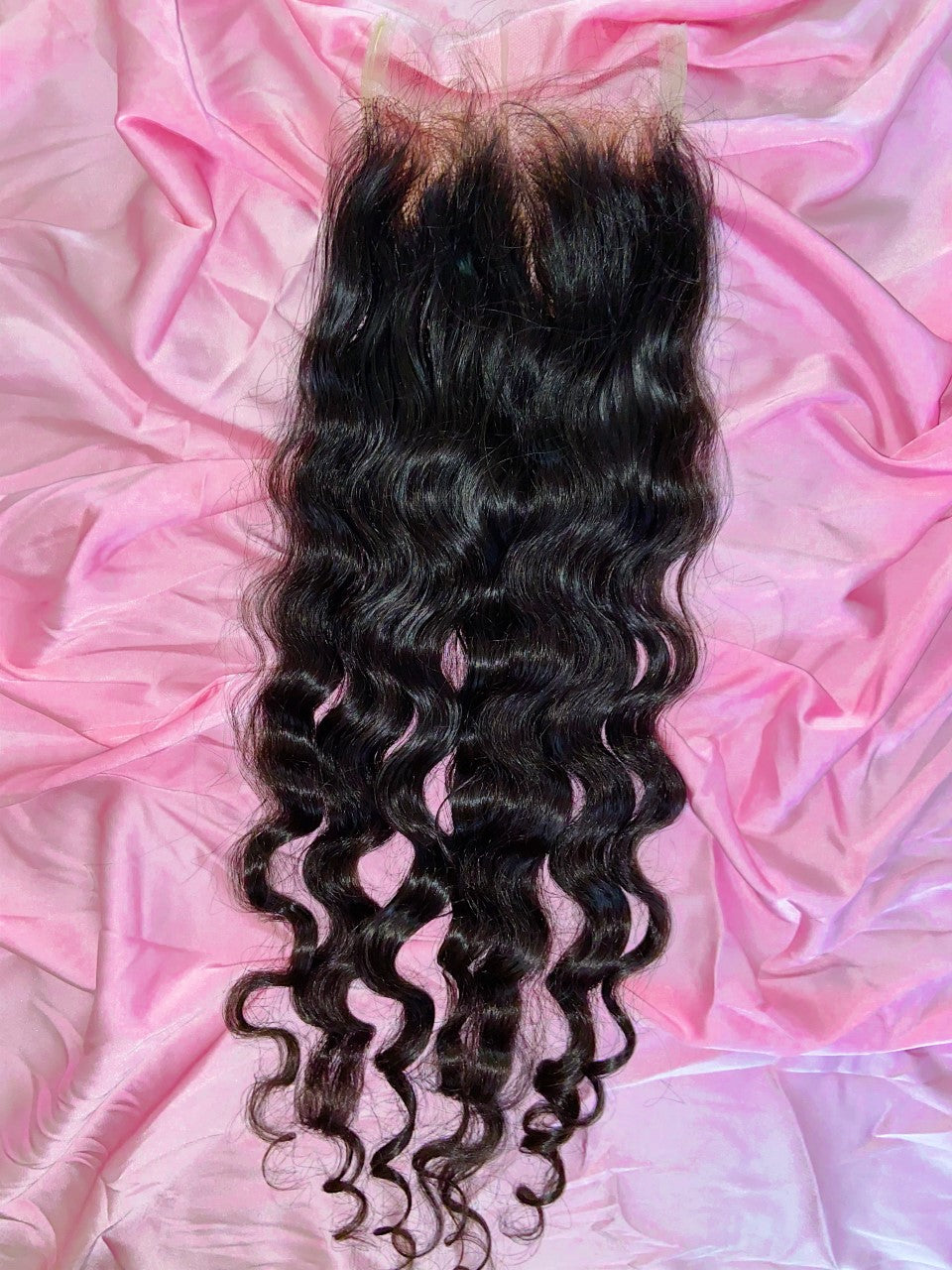 RAW INDIAN CURLY 5x5 HD CLOSURE (PRE-ORDER)