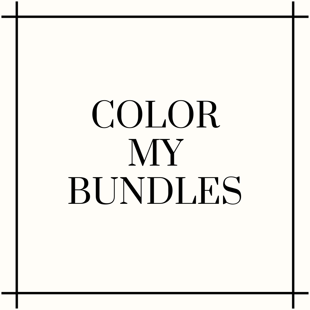 COLOR MY BUNDLES